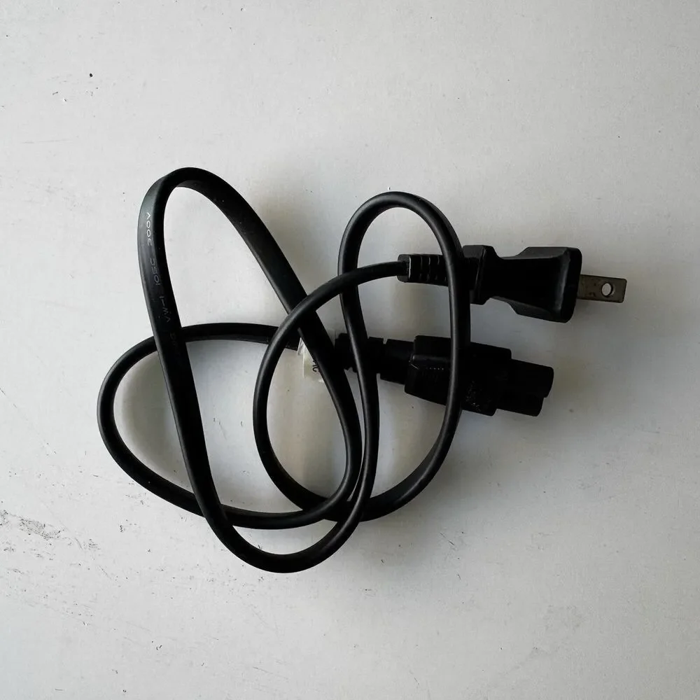 Standard Computer Power Cord, I-Sheng IS-033 E55943, SP-12N , 7A 125V,